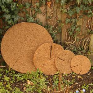 Manta de control de malezas de fibra de coco, cubierta de mulching natural biodegradable para árboles, jardines y viveros de plantas - Product Image 2