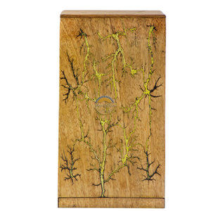 AYAANS Rosewood wooden Hand Carved Wooden Hot Selling cremation Urn <b>Box</b> for Adult Ashes Wholesale Cremation Urns (6X6X11)IN - Product Image 6