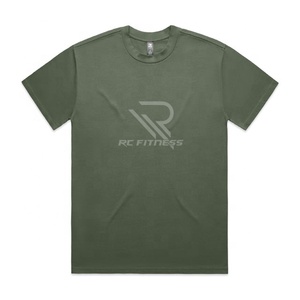 เสื้อยืดโอเวอร์ไซส์ผ้าคอตตอน 100% หนัก 260 กรัม สั่งทำขายส่ง คอกลมวินเทจ ดีไซน์เรียบง่าย ผสมอีลาสเทน - Product Image 5