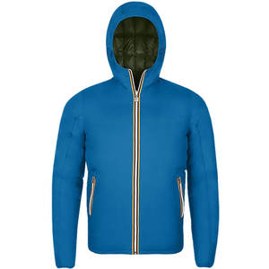 Chaqueta de Invierno Reversible para Hombre, con Capucha, Diseño Personalizado y Logotipo Impreso, con Cierre de Cremallera, Impermeable, Acolchada, para Exteriores - Product Image 5