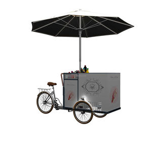 Mvckyi Gelato bicicletta pieghevole Mobile cibo carrello commerciale Gelato bici <span class=keywords><strong>per</strong></span> la vendita Gelato Freezer carrello elettrico - Product Image 1
