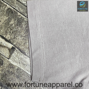 T-shirt décontracté pour homme à col rond et manches longues en Spandex/Polyester, imprimé par transfert thermique - Écologique, respirant et à séchage rapide - Product Image 2