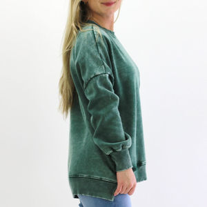 Sudaderas de Mujer de Manga Larga con Cuello Redondo, Logotipo Personalizado Impreso, 100% Poliéster, con su Logotipo, Servicio OEM - Product Image 3