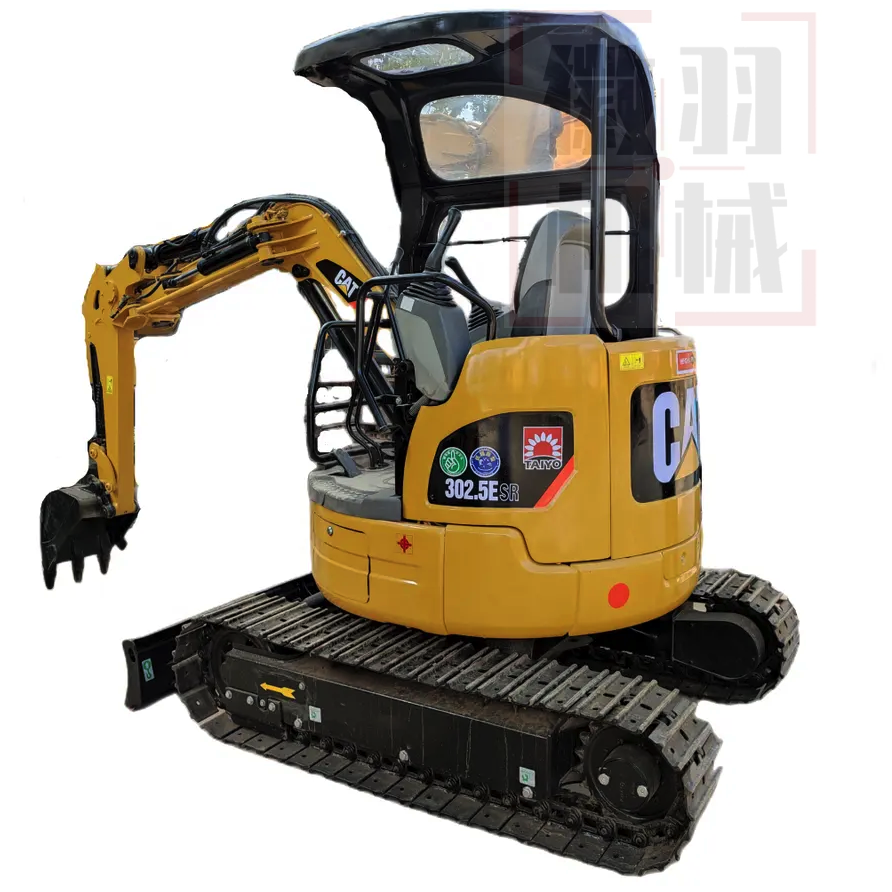 Используемые мини-экскаваторы маленькие машины Caterpillar CAT 302.5ESR Высокое качество для продажи