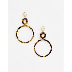 Boucles d'oreilles en résine faites à la main par des designers, accessoires de mode en cristal de luxe avec une finition durable pour les soirées - Product Image 2