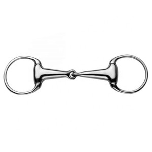 Mors de cheval anti-rouille pour l'extérieur, haute performance, contrôle amélioré de la conduite, mors Eggbutt - Product Image 4