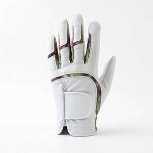 Guante de Golf Personalizado de Cuero Cabretta para Mano Izquierda con Aberturas para los Dedos, Cuero Premium, Fabricante Directo de Fábrica OEM ODM - Product Image 1