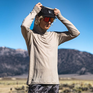 Camiseta Minimalista de Manga Larga con Cuello Alto para Hombre, de Algodón Transpirable, Color Sólido, Estilo Pullover, para Primavera - Product Image 4