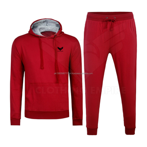 Conjunto de chándal de hombre de talla grande personalizado de alta calidad, chaqueta deportiva con capucha y Jersey de invierno, ropa deportiva en blanco personalizada - Product Image 6