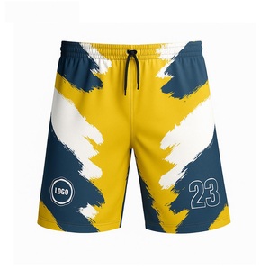 Shorts de football pour hommes Best Player Choice, design personnalisé par sublimation, séchage rapide, 100% polyester, services OEM, Sialkot, Pakistan - Product Image 2