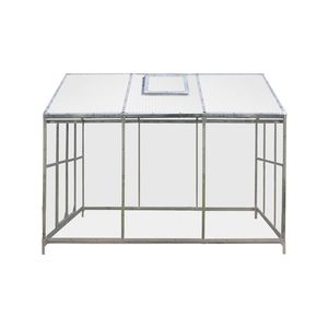 Serra Tradizionale 3x2,4m con Tetto in Policarbonato Trasparente a Doppia Parete e Telaio in Acciaio Zincato - Product Image 3