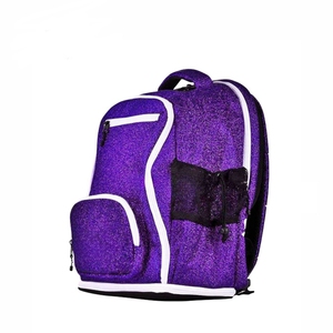 Sac à dos de sport décontracté en polyester avec logo personnalisé, grand format, sublimation, paillettes, pour cheerleading, design de créateur - Product Image 4