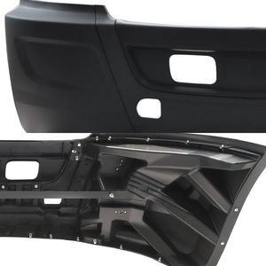 Pare-chocs avant complet noir avec trou pour feux antibrouillard pour International Harvester LT625 2018+, pièces de carrosserie de camion compatibles - Product Image 6