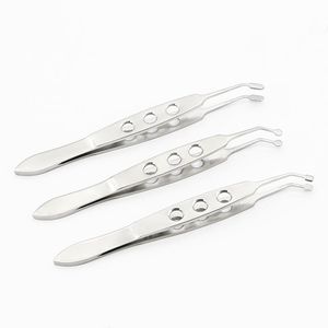 Surtechs Gland Forceps de massage à tête droite pour déboucher les blocages, masseurs de graisse, chirurgicaux pour paupières, en acier inoxydable, réutilisables - Product Image 5