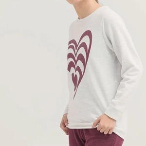 Sweat-shirt à capuche décontracté pour femme, imprimé sur mesure, à manches longues, col rond, avec badge avant à paillettes, 100 % coton - Product Image 2