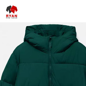 เสื้อแจ็คเก็ตพัฟเฟอร์คุณภาพสูง แห้งเร็ว สวมใส่สบาย สำหรับผู้ชาย ผู้ใหญ่ และเด็ก  ออกแบบสีและโลโก้ได้ตามต้องการ - Product Image 2