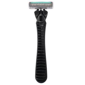 Maquinilla de afeitar cómoda de alta calidad con cabezal de repuesto de acero inoxidable de seis hojas, mango de plástico de la mejor calidad - Product Image 3