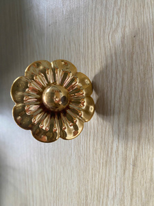 Adornos de Hierro Forjado a Mano Estilo Vintage, Color Latón Antiguo, Piezas Decorativas Florales de Metal para Portones y Cercas de Jardín - Product Image 4