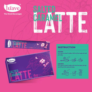 Café Instantáneo Premium 100% Vietnamita, Latte de Caramelo Salado, 20 g x 8 Sobres, Marca Privada y OEM, 8 Paquetes, Fabricante de Alta Calidad, ODM - Product Image 4