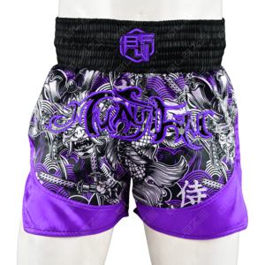 Blaze Fight กางเกงชกมวยแบบกางเกงฝึก MMA แบบไทยผ้าโพลีเอสเตอร์100% เป็นมิตรกับสิ่งแวดล้อมผ้าโพลีเอสเตอร์ระบายอากาศได้ดีมีลายกระดานแฟชั่น - Product Image 3