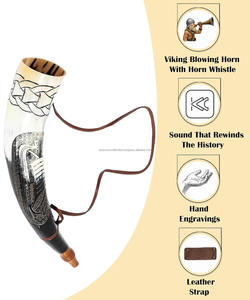 Cuerno Tradicional de Buey, Vaca o Búfalo, Hecho a Mano con Material Natural, Sonido Fuerte, Claro y Resonante para Eventos Culturales y Tribales - Product Image 4