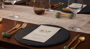 Juego de cubiertos de acero inoxidable con baño PVD en oro mate y piedra de jade verde natural para cenas festivas, banquetes de hotel y fiestas. - Product Image 3