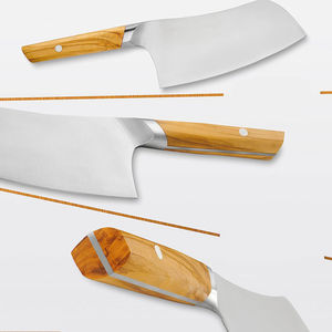 Couteau à découper en acier à haute teneur en carbone, forgé à la main pour une coupe supérieure, pour la cuisine et les chefs, couteau de boucher haute performance - Product Image 2