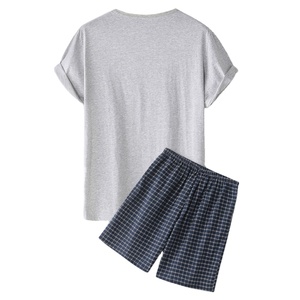 ชุดเสื้อผ้าคู่แฝดสำหรับผู้ชายกางเกงขาสั้นขาสั้นออกกำลังกายแบบปรับแต่งได้สำหรับฤดูร้อน - Product Image 1