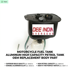 Réservoir de carburant de moto |   Réservoir d'essence haute capacité en aluminium |   Pièce de rechange OEM pour carrosserie - Product Image 2