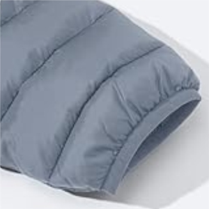 Vestes matelassées imperméables en polyester pour hommes High Street 2026, broderie personnalisée, manteau à capuche avant, service OEM Pakistan - Product Image 4