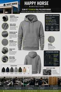 Sweat-shirt à capuche gris pour homme, coupe classique, en polaire, couleur unie, décontracté, pour l'automne - Product Image 4