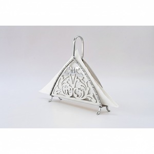 Porta Servilletas de Metal con Caligrafía Árabe, Decoración Islámica para el Hogar, Accesorios para Mesa de Comedor, Acabado Dorado, Porta Servilletas para Restaurante y Hotel - Product Image 5