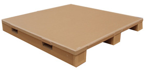 Palette en papier kraft durable, conception personnalisée pour les opérations d'exportation et de stockage - Product Image 2