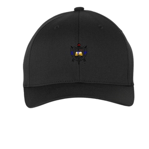 หมวกแก๊ปผู้หญิง Sigma Gamma Rho แบบ Flexfit ปักโลโก้ชมรมกรีกแบบส่วนตัว หมวกเบสบอลปักลาย ยืดหยุ่นได้ สวมใส่สบาย - Product Image 1