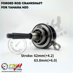 Biela forjada TWH MIO, carrera 62MM (+4.2), piezas de carreras para motocicleta Yamaha - Product Image 2