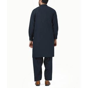 2026 New Arrival Premium <b>Men</b> <b>Kurta</b> <b>Pajama</b> Set Factory Price Custom Size Islamic Clothing Supplier Bulk Orders - Product Image 3