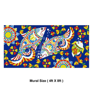 Revestimientos de Pared Interiores de Alta Gama, Mosaico de Vidrio Glaseado de 10 mm de Espesor, Hechos a Mano, Tradicionales, Lujosos, Resistentes al Agua y Ecológicos - Product Image 2