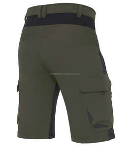 Pantalones Cortos de Pesca y Senderismo para Hombre, Casuales, para Exteriores, con Cintura Expandible, Ligeros, Resistentes al Agua, de Secado Rápido, Color Sólido, Elásticos, Estilo Urbano - Product Image 2
