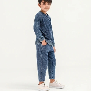 Pantalones Vaqueros Personalizados para Hombre, Estilo Harem, con Cierre de Cremallera, Largos, Holgados y a la Moda - Product Image 5