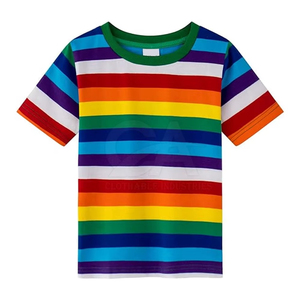 T-shirt pour enfants léger et décontracté avec graphisme 3D - Coton respirant, couleurs et logo personnalisables, service OEM, vêtements de sport de haute qualité - Product Image 1