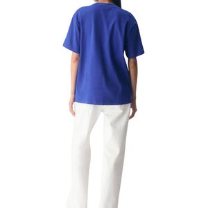 Women Cotton T Shirt Casual Standard Fit Short Sleeve Crew Neck Basic Daily Wear Tee OEM ODM Manufacturer Custom Wholesale - Product Image 3