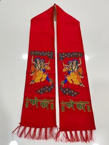 ผ้าคีชพิมพ์ลายมนต์จิตวิญญาณตามสั่ง สำหรับพิธีกรรมในวัด ของขวัญตอบแทนในงานเทศกาลทางศาสนา จำหน่ายจำนวนมาก - Product Image 3