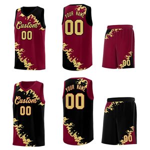 Vente flash, prix bas, ensemble d'uniformes de basket-ball, qualité supérieure, meilleur prix, nouveau design, uniforme de basket-ball respirant, OEM - Product Image 1