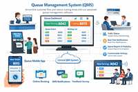 用于智能服务流程优化的软件QMS系统 |    AT-QMS队列管理 - 提供OEM服务