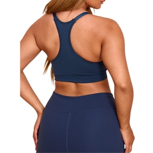 Soutien-gorge de sport rembourré à fort impact pour femme, personnalisé, séchage rapide, longueur longue, avec dos croisé, vente en gros - Product Image 5