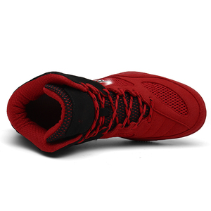 Zapatillas de Boxeo de Corte Medio al por Mayor de Fábrica, Botas de Entrenamiento de Color Personalizado, OEM, Diseño Personalizado, Zapatillas de Combate de Caña Baja con Alto Agarre y Rendimiento - Product Image 5