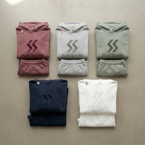 Customized Winter <b>Short</b> Pullover Oversized <b>Hoodie</b> Solid Color Breathable Sustainable Regular <b>Sleeves</b> Hooded Streetwear Adults - Product Image 5