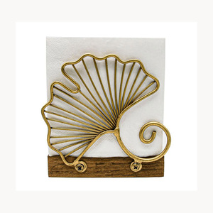 Decorative Iron Metal Napkin Holder Stylish New Design Customized New Arrival Modern Dining Table Organizer - Product Image 6