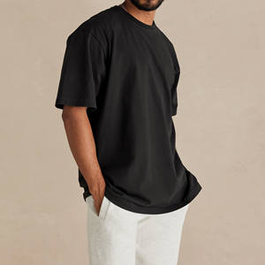 Camiseta de Algodón Grueso de 250 GSM para Hombre, Estilo Vintage Lavado, Streetwear, Proveedor OEM ODM, Venta al Por Mayor Personalizada - Product Image 5