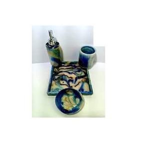 Premium Golden Foil Epoxy Resin <b>Bathroom</b> <b>Accessories</b> <b>Set</b> Marble Style <b>Bathroom</b> Organizer Countertop Vanity Decor Wholesale - Product Image 6